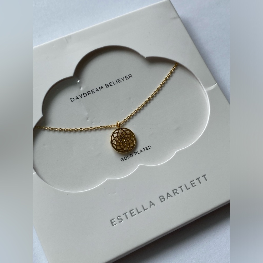 Estella Bartlett Daydream Believer Gold Plated Necklace